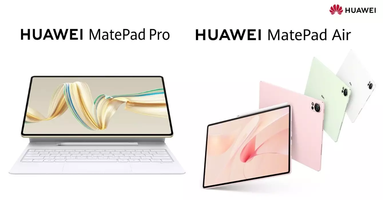 HUAWEI MatePad Pro and HUAWEI MatePad Air launch cn.