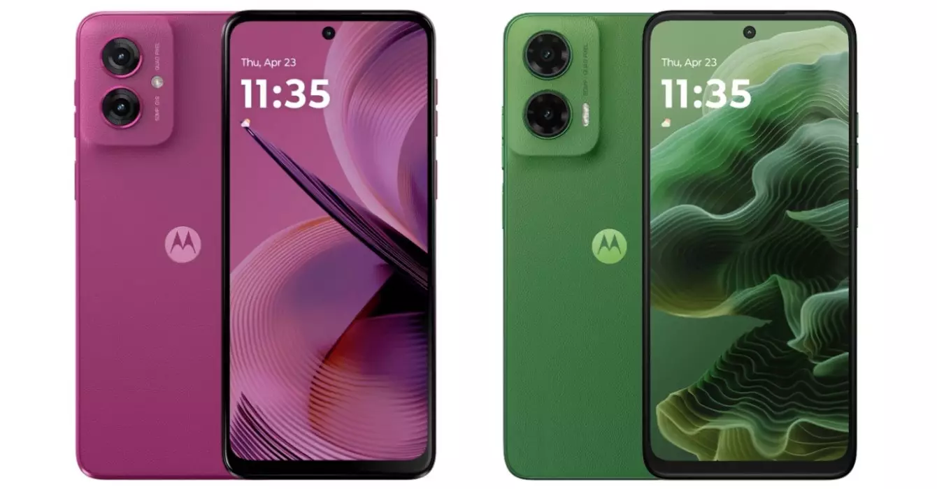 Motorola Moto G55 5G and Moto G35 5G launch global.