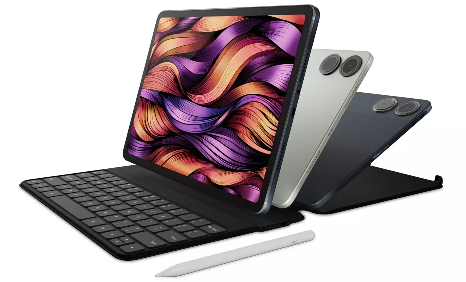 POCO Pad 5G design Keyboard pen India.