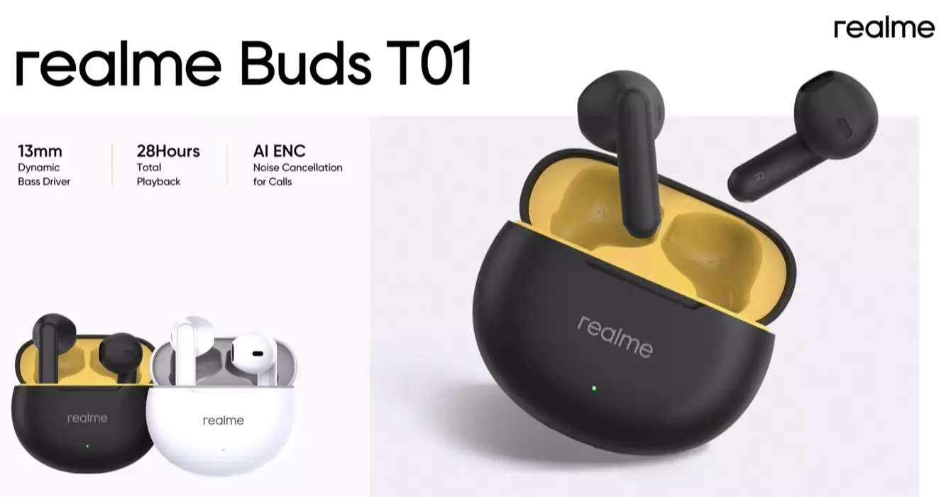 Realme Buds T01 launch India.