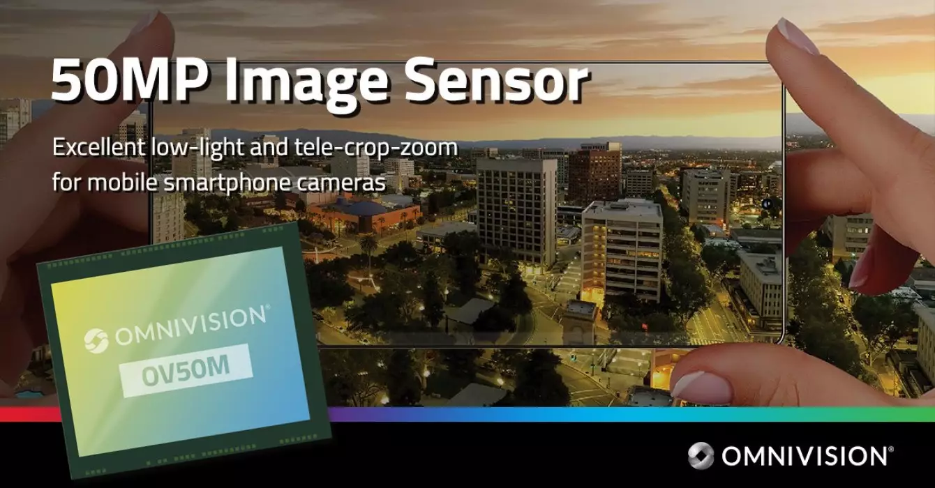 omnivision ov50m40 50mp sensor launch features.