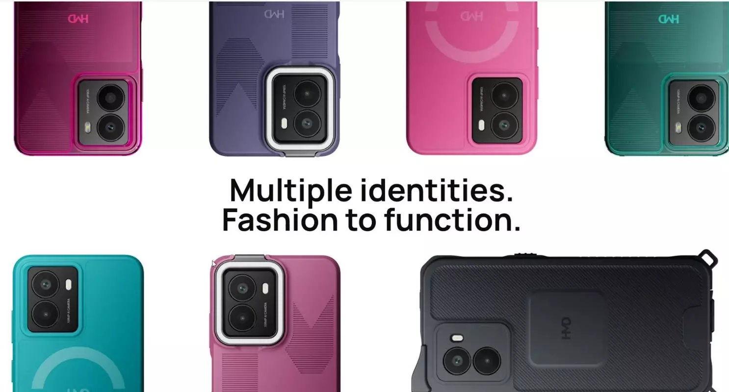 HMD Fusion Outfits covers.