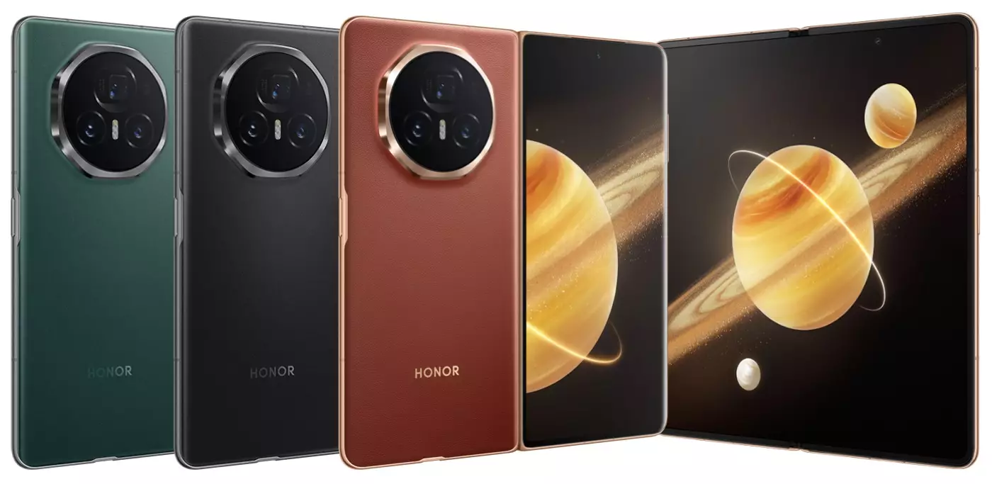 Honor Magic V3 colours global.