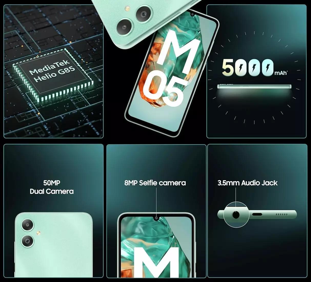 Samsung galaxy M05 features India.