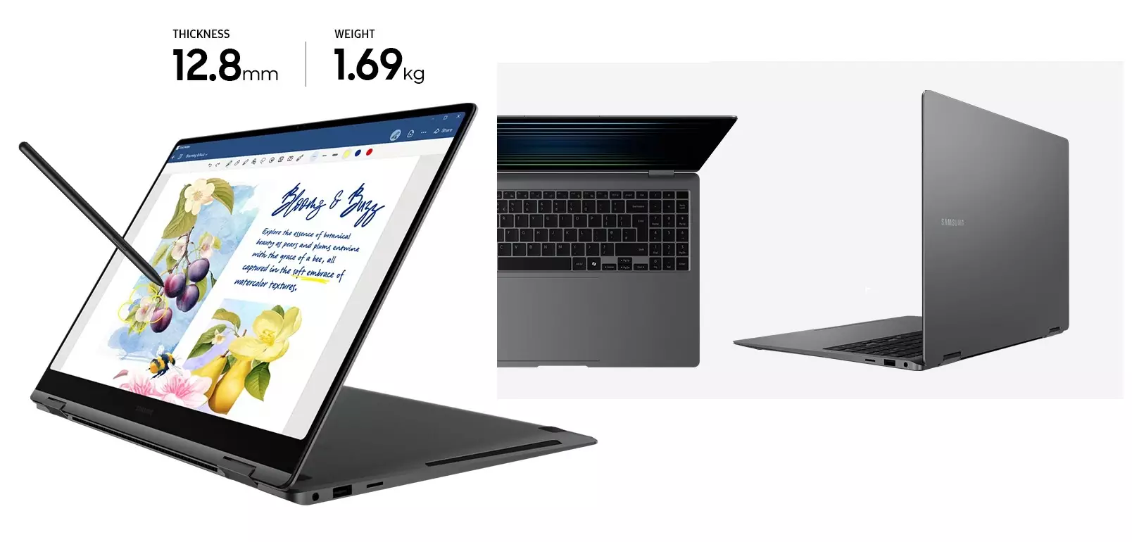 Samsung galaxy book5 pro 360 design Global.