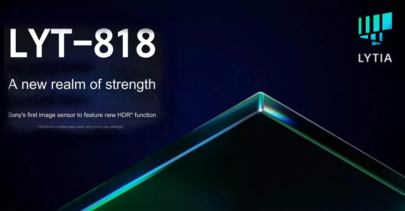 Sony lyt 818 sensor launch.