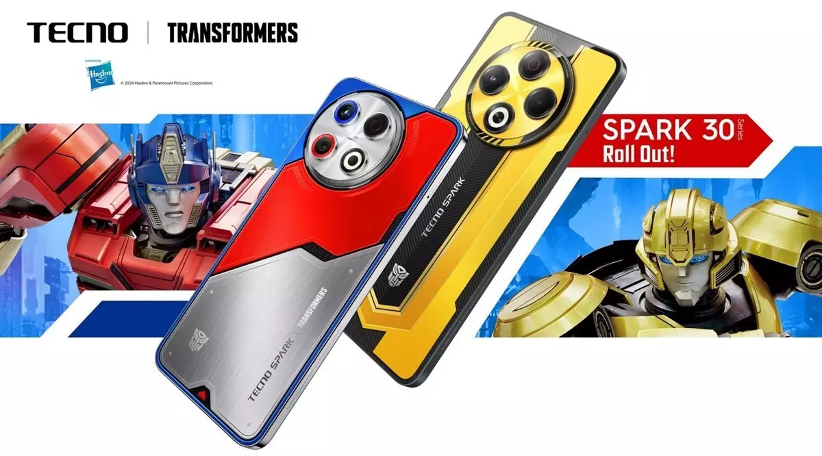 TECNO SPARK 30 Series Transfprmers Edition 1.