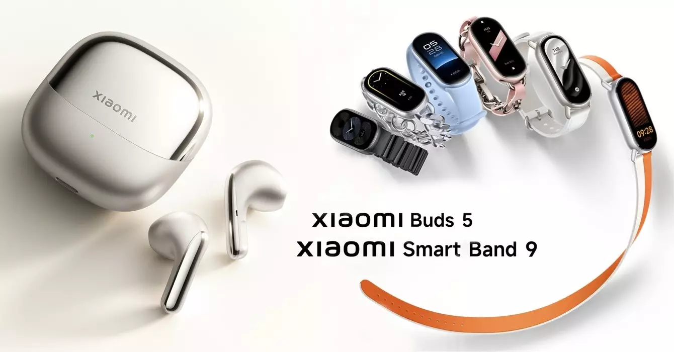 Xiaomi Buds 5 and smart Band 9 launch Global.