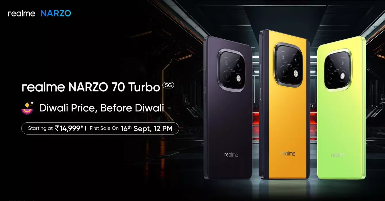 realme narzo 70 turbo 5g launch India.