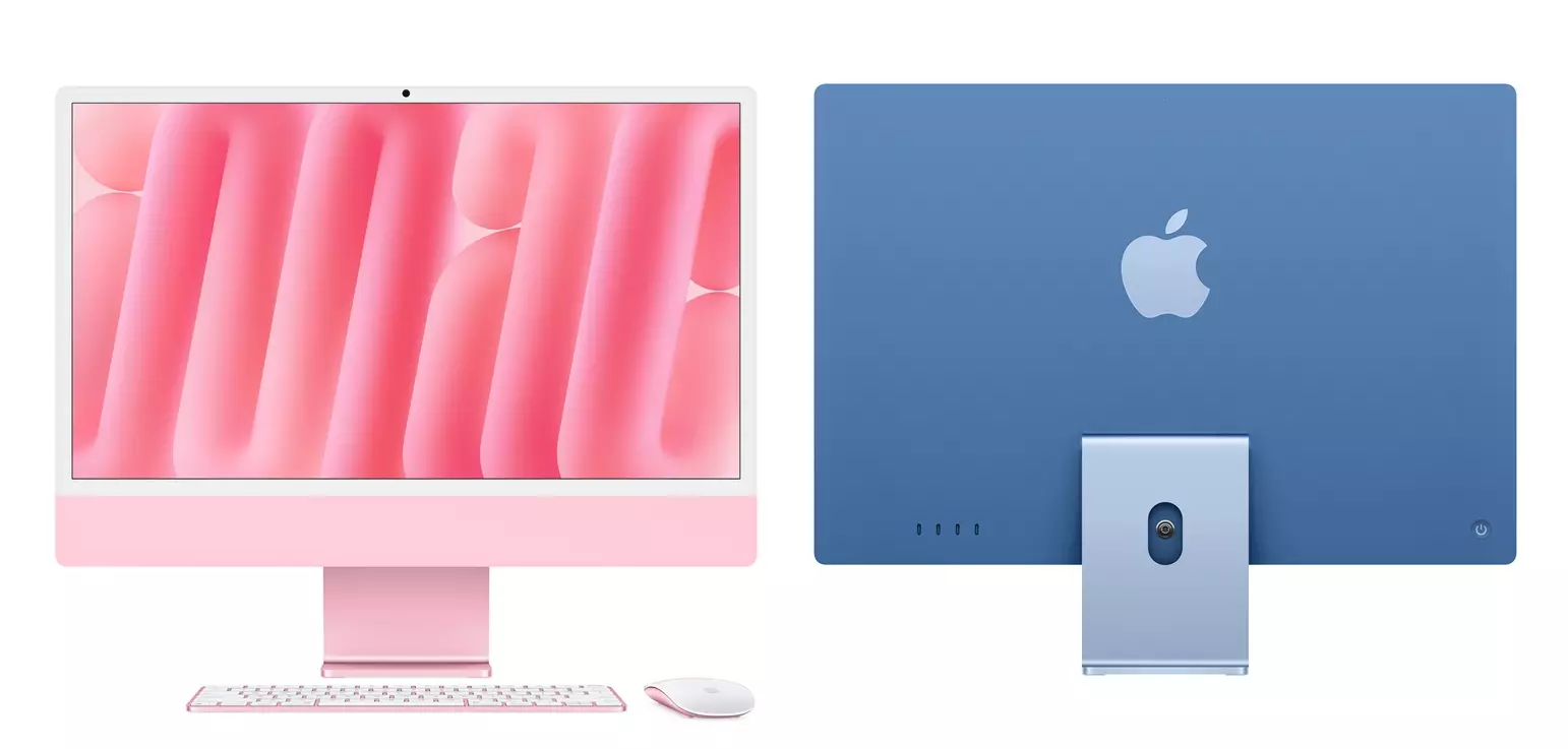 Apple iMac 2024 design India.