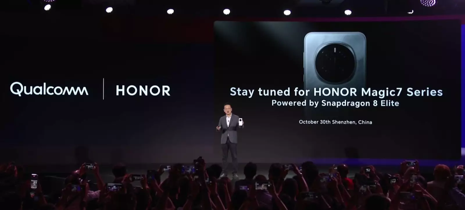 Honor Magic7 series Snapdragon 8 Elite launch date cn.