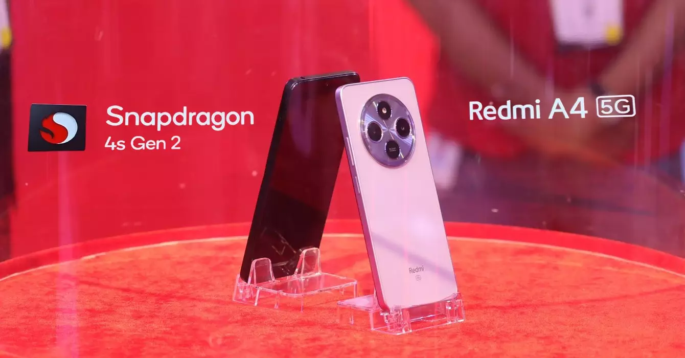 Redmi A4 5G unveiled India.