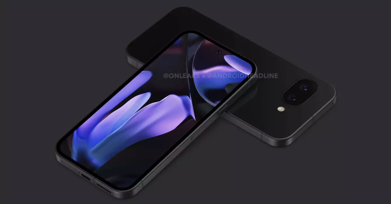 google pixel 9a render images leak.