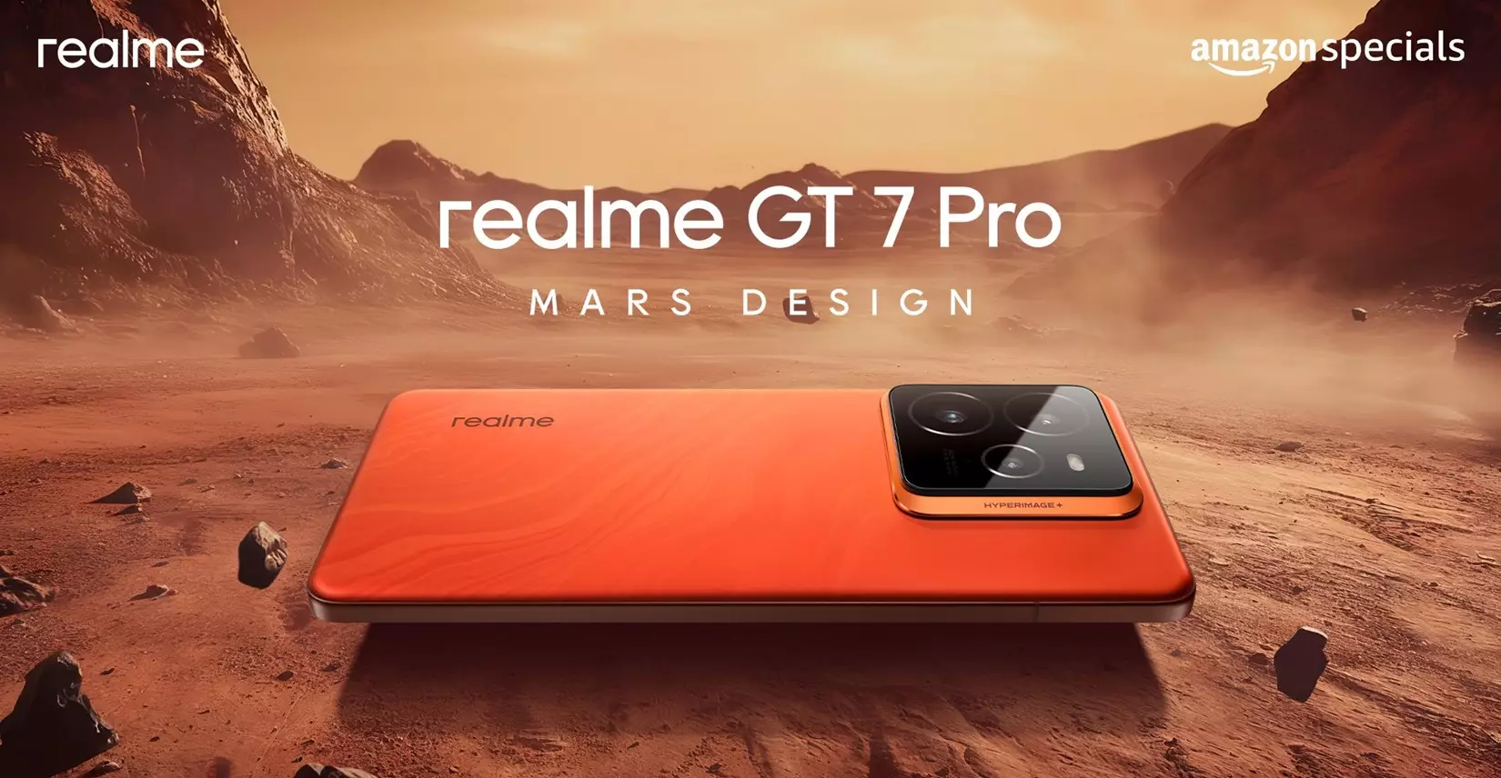 realme GT 7 Pro AI Mars Design.