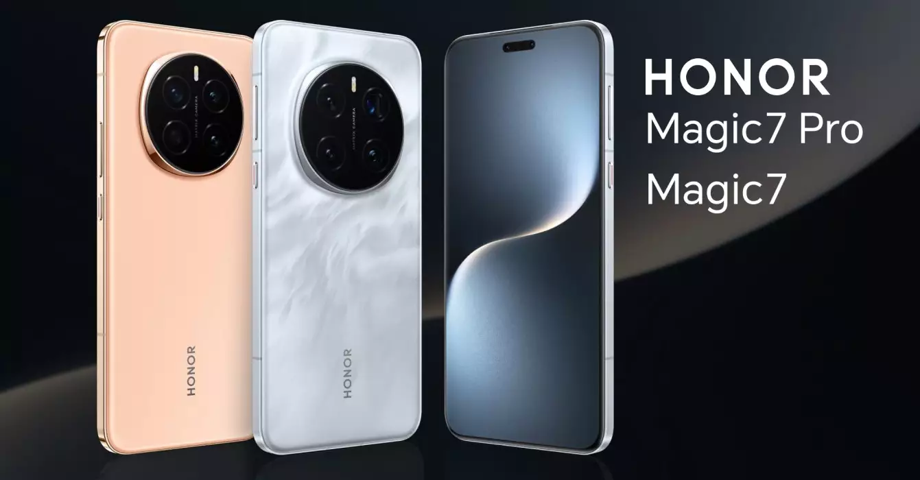 Honor magic 7 and magic 7 pro launch cn.