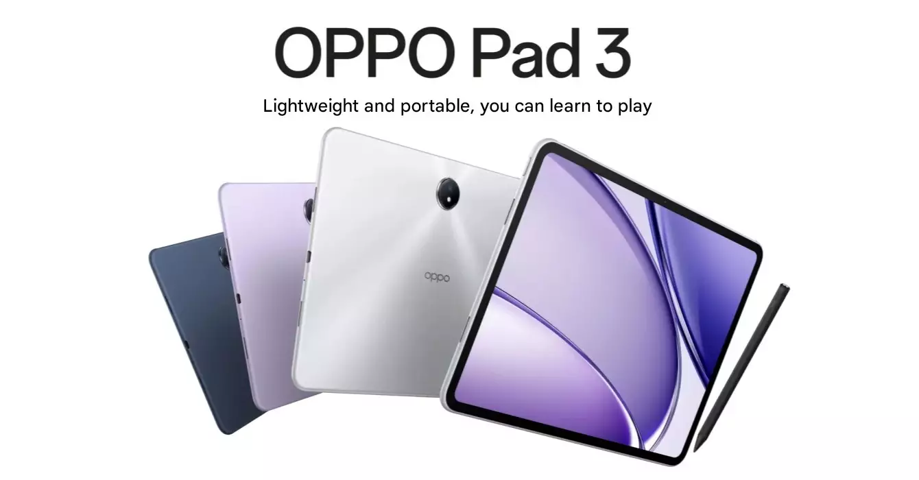 OPPO Pad 3 launch cn.