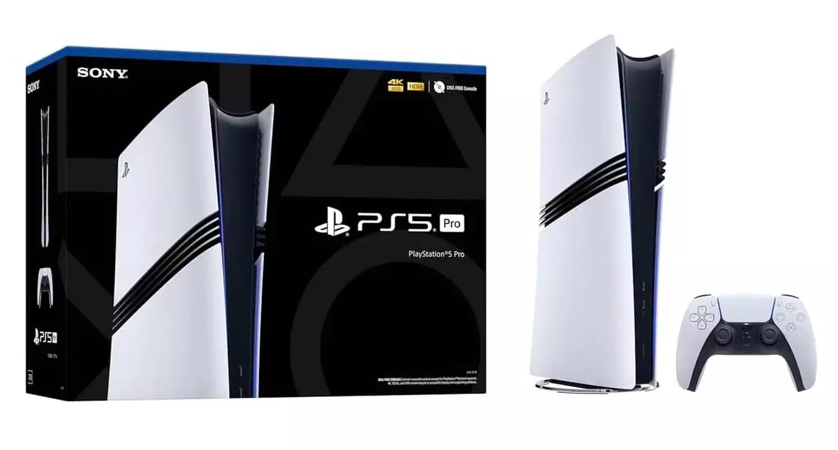 PS5 pro retail box global.