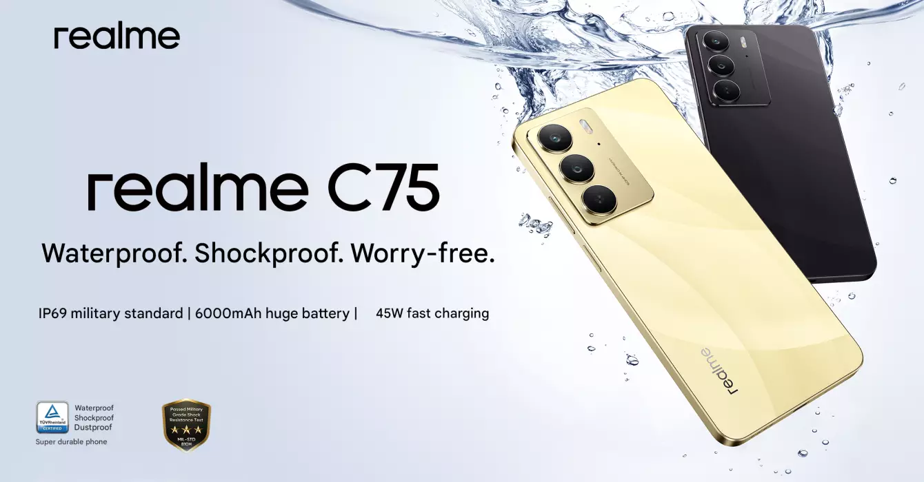 Realme C75 launch vn.