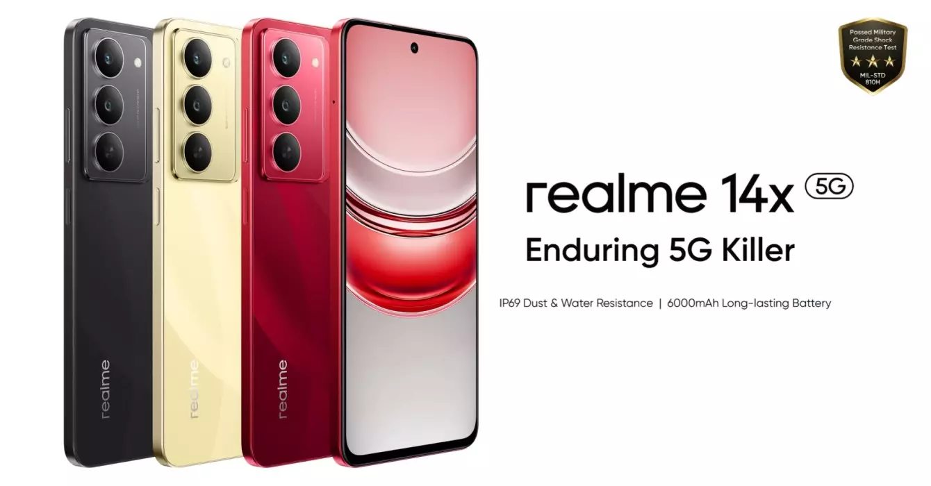 Realme 14x 5G launch India 1.