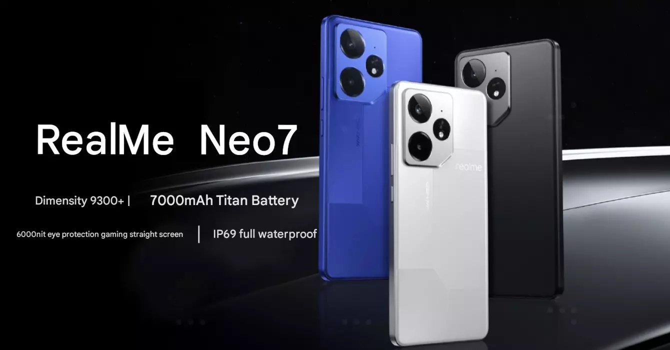 Realme Neo7 launch cn.