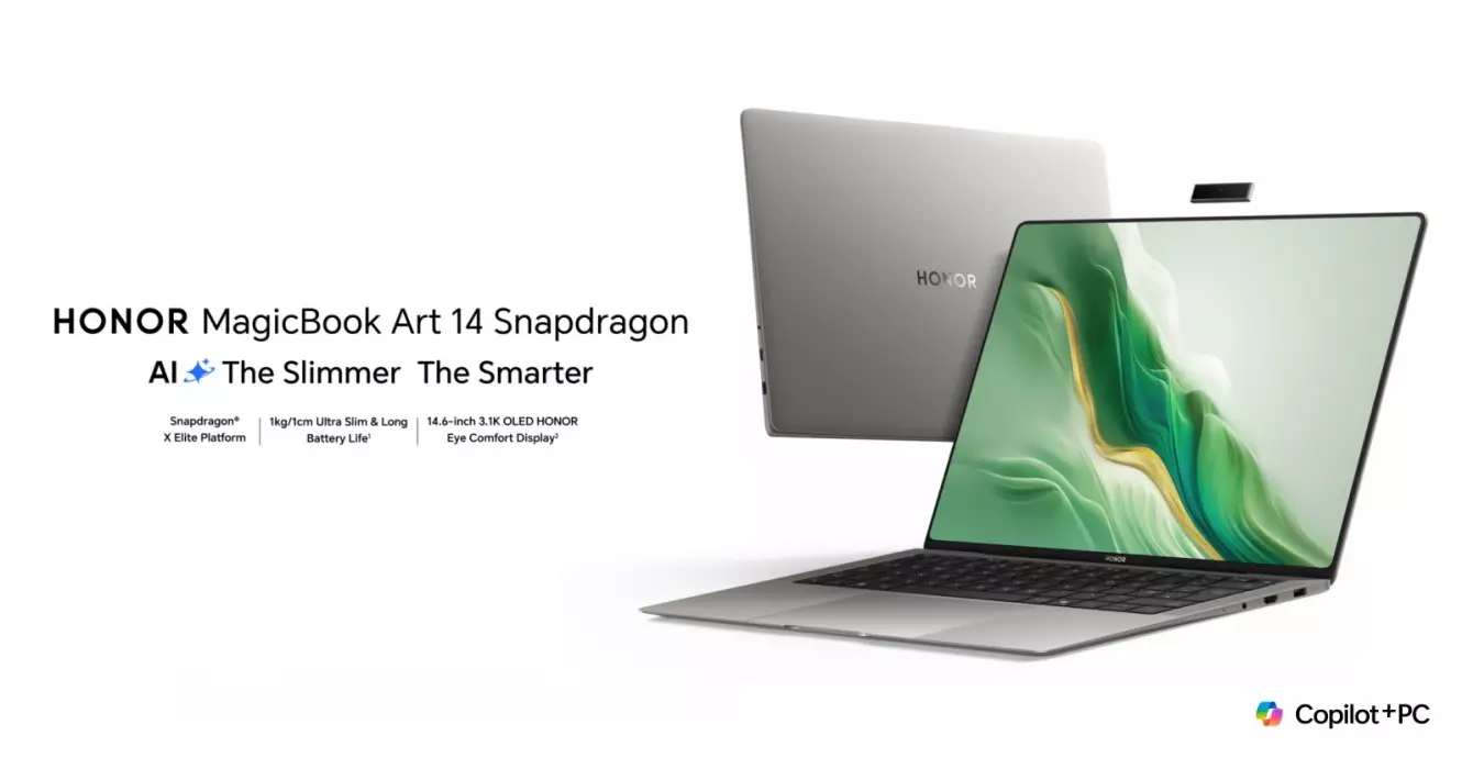 honor magicbook art 14 snapdragon launch global.