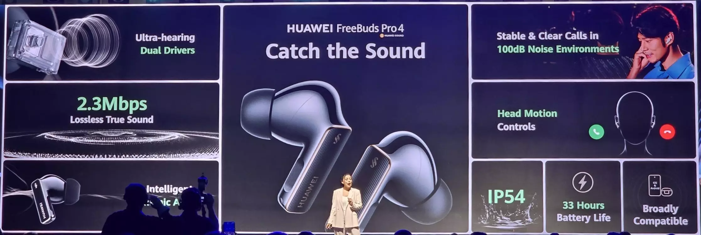 huawei freebuds pro 4 features Global.