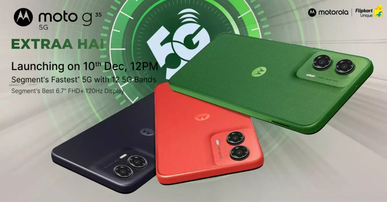 moto g35 5g launch date India.