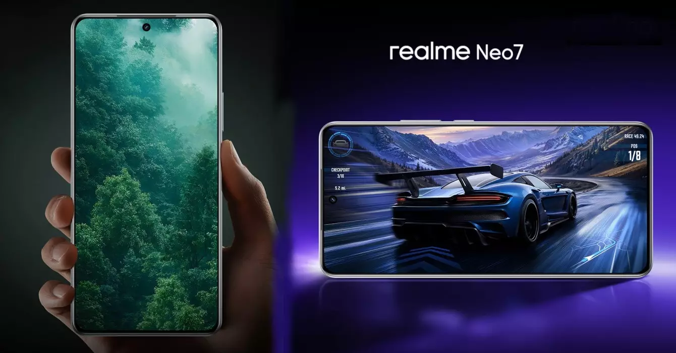 realme Neo 7 display specs teaser cn.