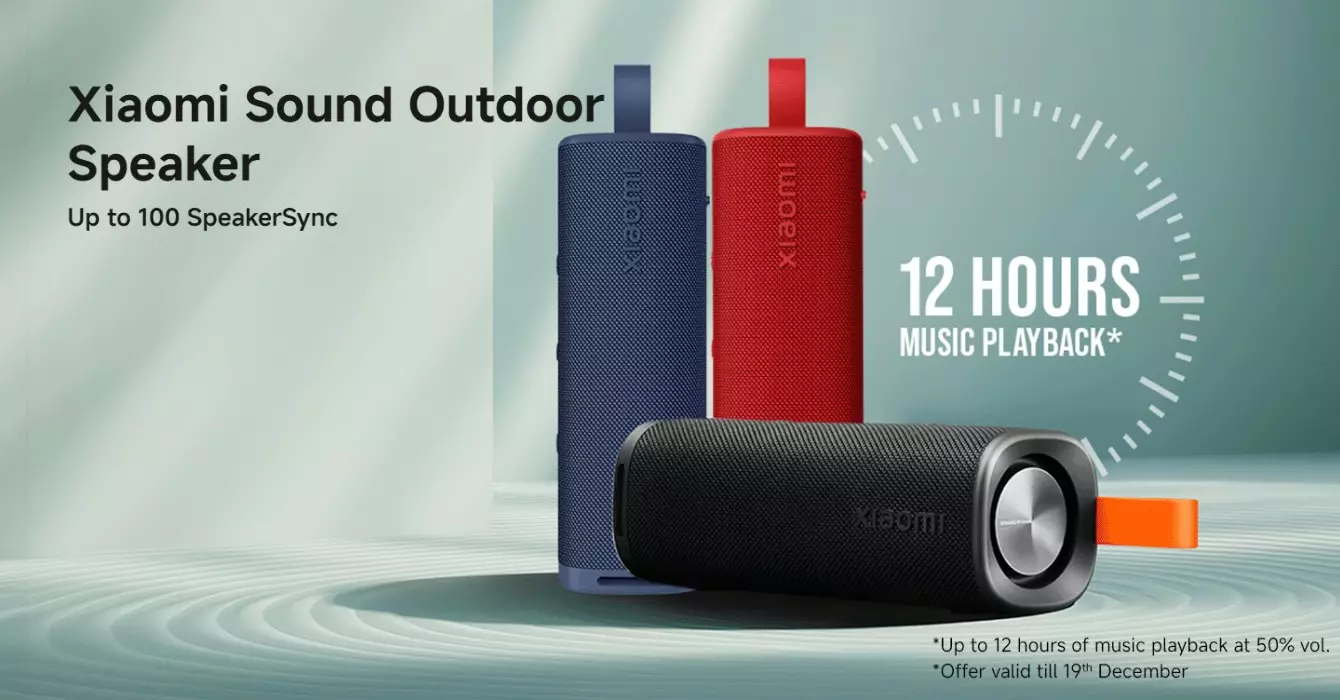 xiaomi sound outdoor speaker launch india.