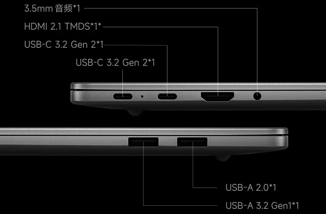 REDMI Book 16 2025 ports cn.