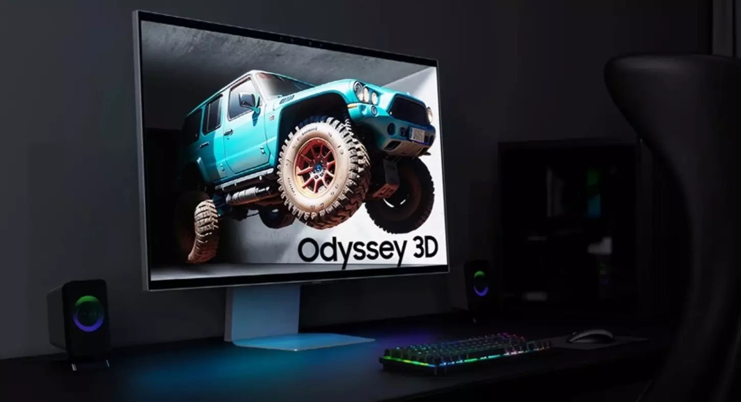 Samsung Odyssey 3D Gaming Monitor 1.