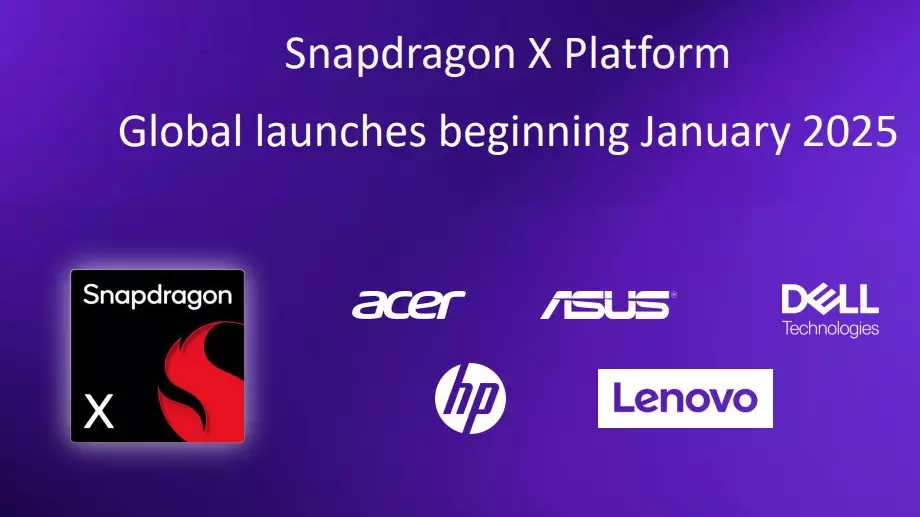 Snapdragon X Platform OEMs companies.