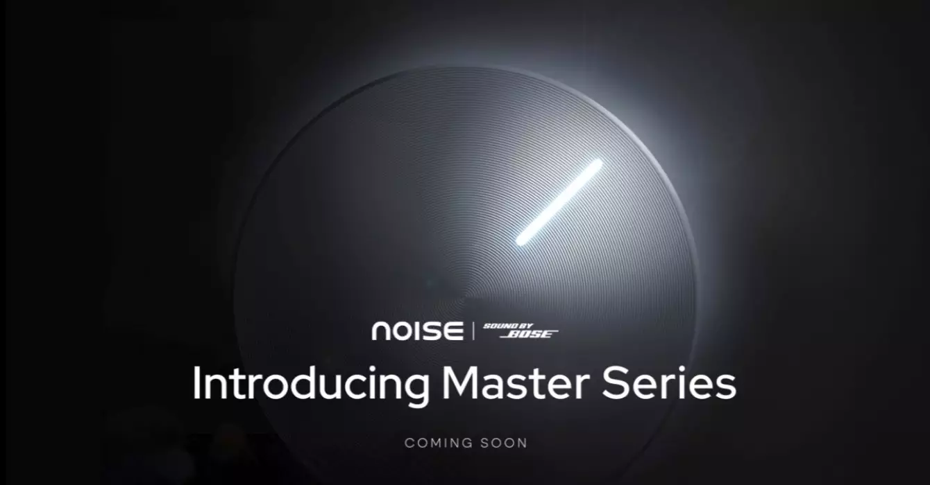 noise master buds sound by bose teaser launch soon India.