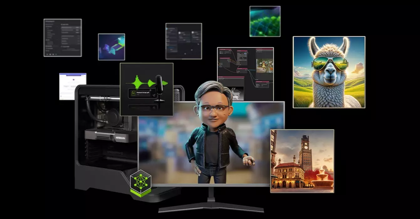 nvidia rtx ai pcs local foundation models.