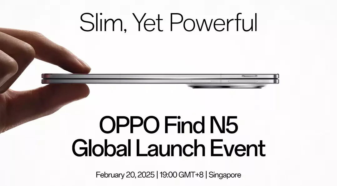 OPPO Find N5 and OPPO Watch X2 launch date global.