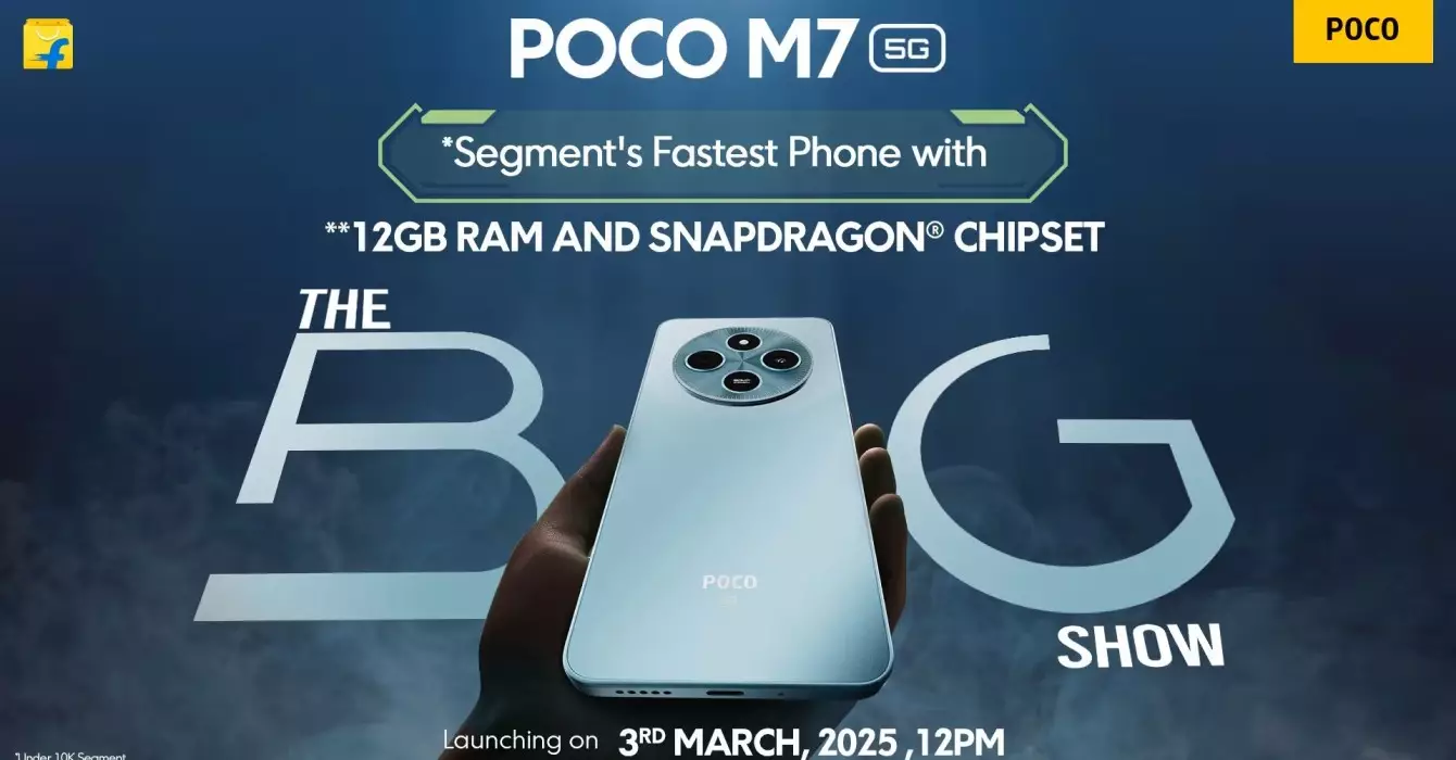 POCO M7 5G launch date India.