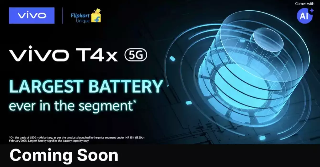 Vivo T4x 5G launch soon India.