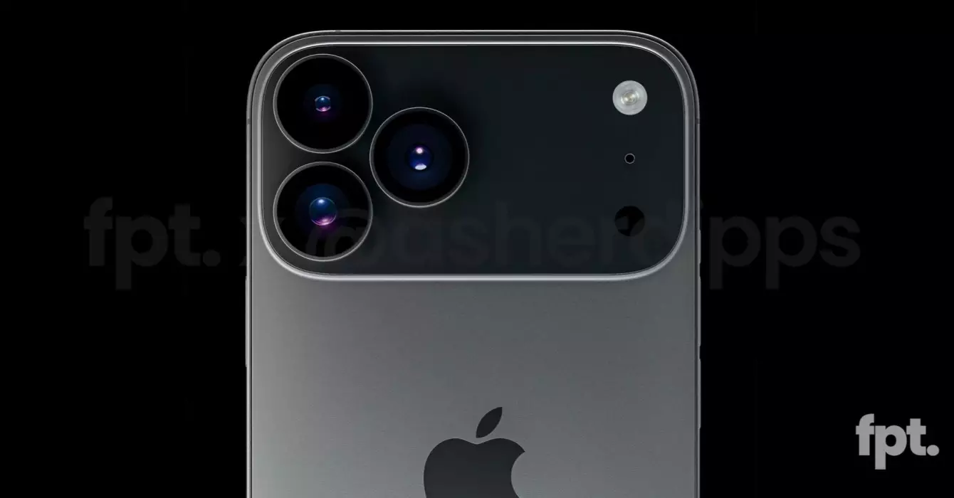 iPhone 17 render image leak.