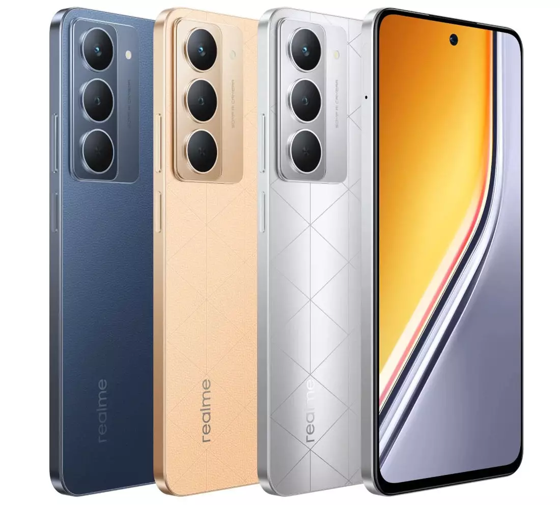 realme P3x colors India.