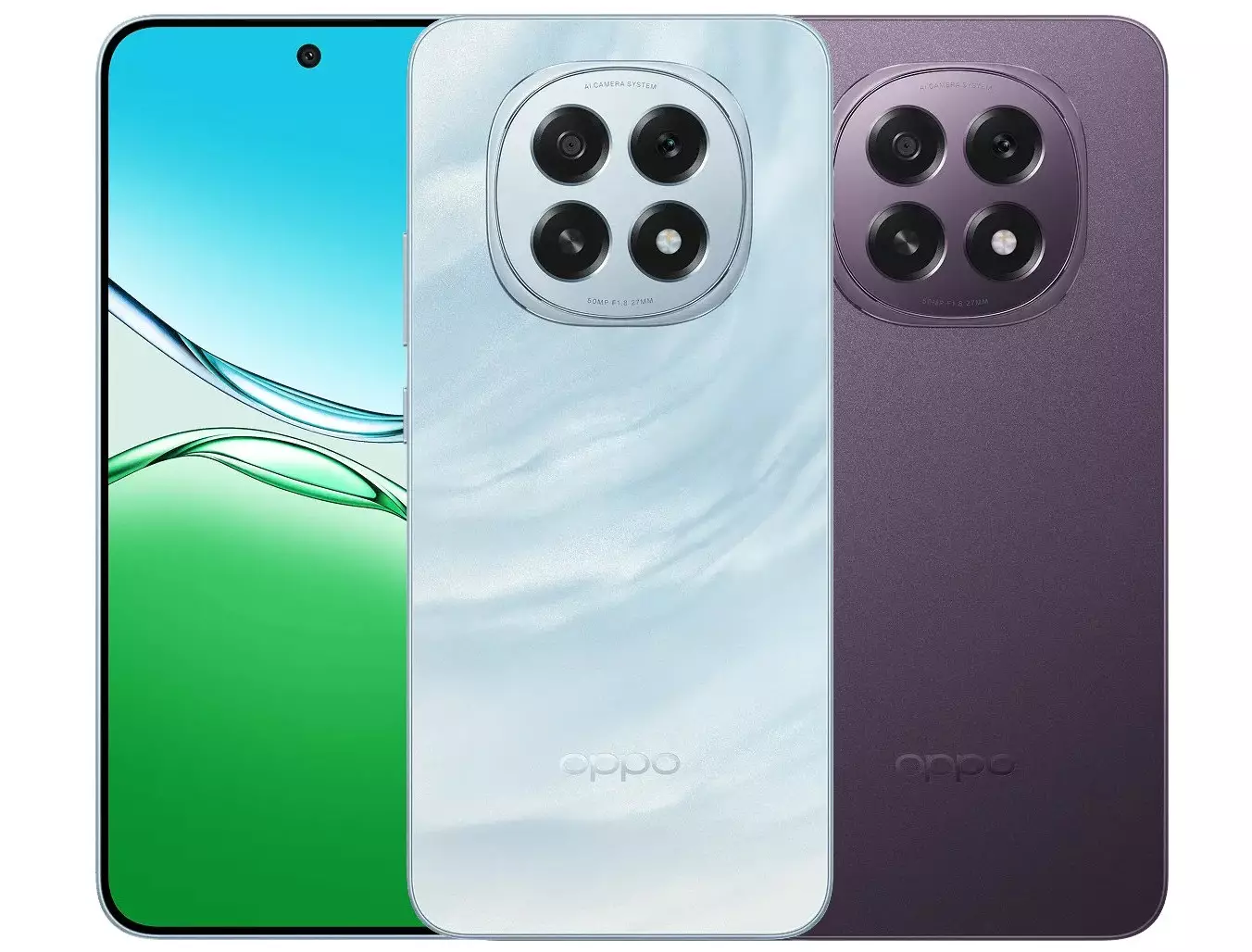 OPPO F29 colors India teaser.