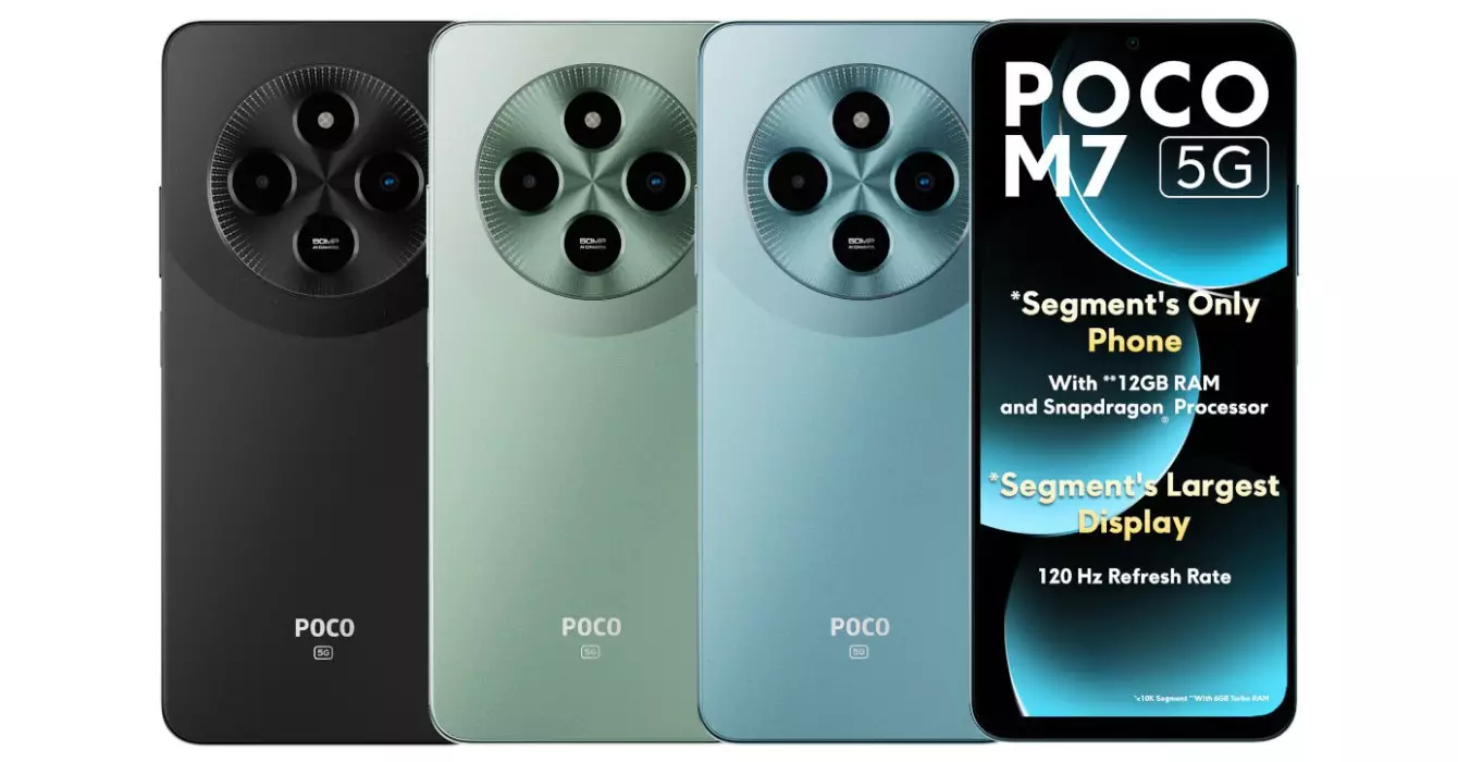 POCO M7 5G launch India.