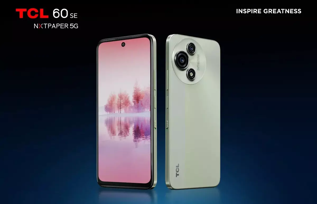 TCL se 60 nxtpaper 5g launch.