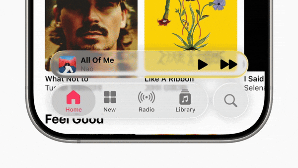 Apple Liquid Glass Design apps global