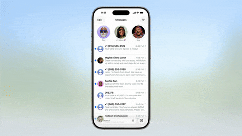 Apple iOS 26 Messages 1