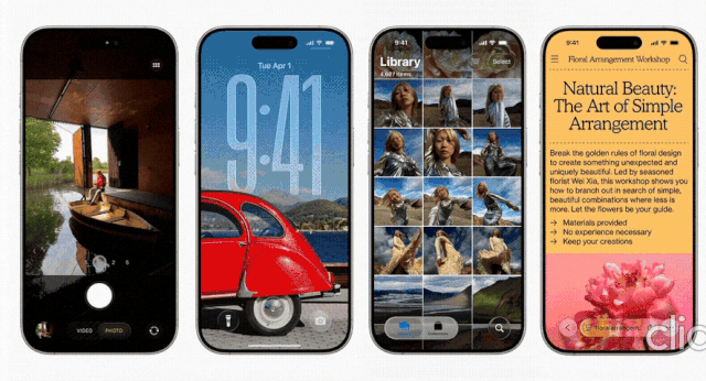 iOS 26 Lock Screen camera photos app safari