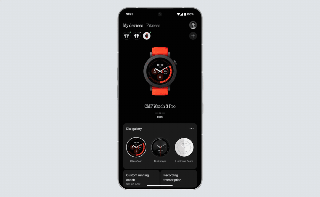 Nothing X app launch
